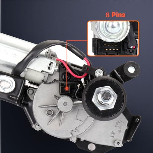 Image of cciyu Windshield Wiper Motor Replacement fit for 2006-2010 for Ford Explorer 2006-2010 for Mercury Mountaineer OE 40-2062 WPM2062 PPWPM2062 W-2062 7L2Z17508AA AA1402062