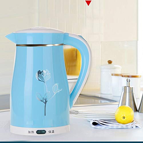 Tetera eléctrica acero inoxidable 2L 2200W rápida miniatura 5