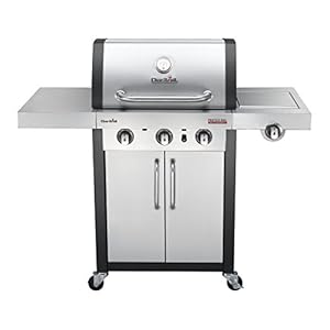 Char-Broil Professional 3400S - 3 Brenner Gasgrill mit Seitenbrenner, Edelstahl