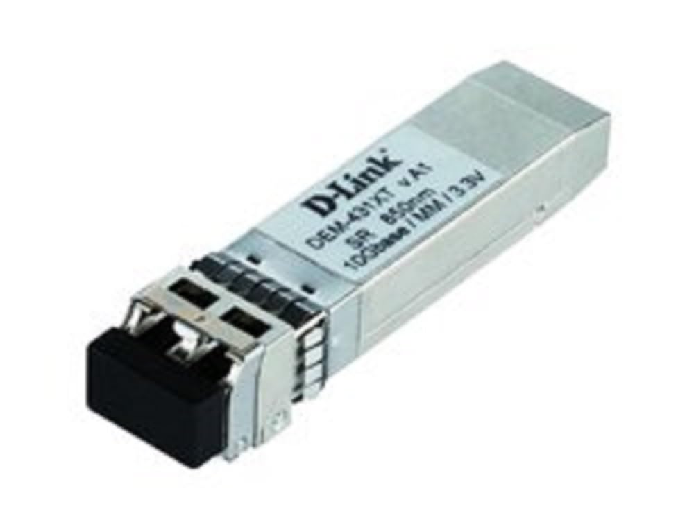 D-Link DEM‑431XT SFP+ Transceiver (unterstützt 10 Gbit/s Ethernet)