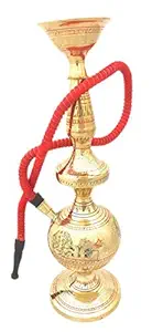 KBB BRASS ANTIQUE MUGHAL DESIGN HOOKAH (20 NO.)
