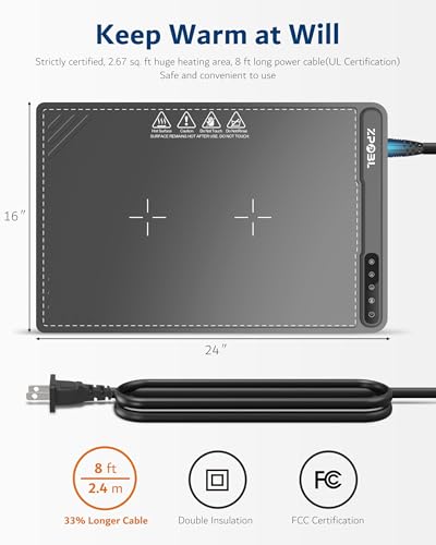 Warming Mat for Food -Electric Food Warming Tray (24"x16"), Rapid Full-Surface Heating, Portable & Rollable Versatile Food Warmer for Countertop, Perfect for Gatherings, Parties &Everyday Use(GRAY)