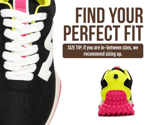 Image of Project Cloud Trendy Fashion Sneakers for Women 2026 - Memory Foam and Non-Slip Comfortable Casual Ladies Shoes for Womens Fashion Sneakers - Lightweight Lace-up Shoes (Lecco)