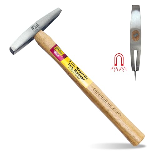 Image of IVY Classic 15005 5 oz. Magnetic Tack Hammer with Contoured Hickory Handle, Brown