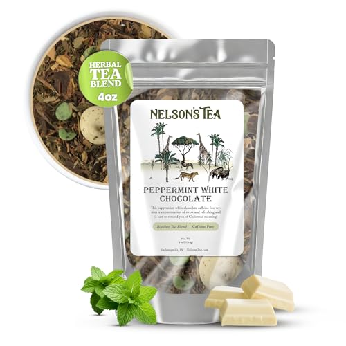 - Peppermint White Chocolate - Caffeine Free - Loose Leaf Te