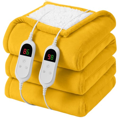 WEOPEN Dual Control Heated King Blanket