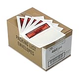 Quality Park 46896 Top Print Self Adhesive Packing List Envelope, 5 1/2 x 4 1/2, 1000/Carton