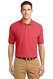 Port Authority Men's Silk Touch Polo M Hibiscus