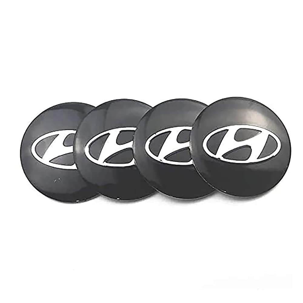 Buy ZZSNT 4 Piece Genuine Alloy Hub Centre Caps, For Hyundai Solaris