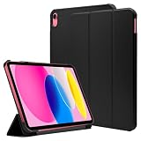 ラスタバナナ ケース カバー iPad (A16) 第11世代 11インチ 第10世代 10.9インチ 共用 手帳型 ブラック 9468IPD11A19BBK
