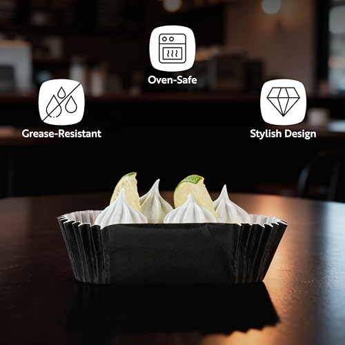 Restaurantware Cupcake Liners 200 Pack of 1.4 oz Paper Baking Cup Grease-Resistant Elliptical Muffin Wrapper Ridged Freezer-Safe Paper Disposable Oven-Safe for Birthday Parties, Events by Restaurantware - Image 4
