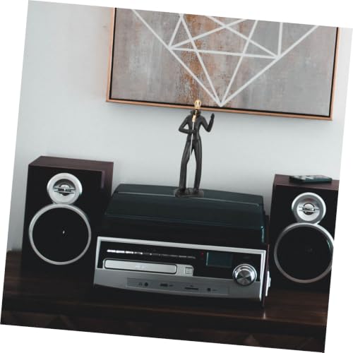 Trophée de musique en résine dorée Beavorty pour déco - 7