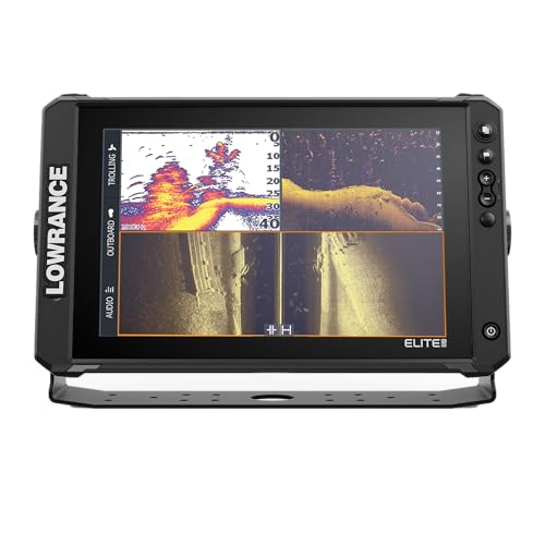 Lowrance Elite FS 12 FishFinder/Chartplotter with Active Imaging 3-in-1 Transducer and Preloaded C-MAP Discover OnBoard Charts, 12-inch IPS Touchscreen Display, Black, 000-16432-001 by Lowrance - Used condition - US$1593.91