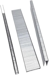 3610Pcs 9/12/15/18/20mm U-Shaped Straight Nails, Stainless Steel Stapler Nails for Upholstery DIY Woodwork(18mm)