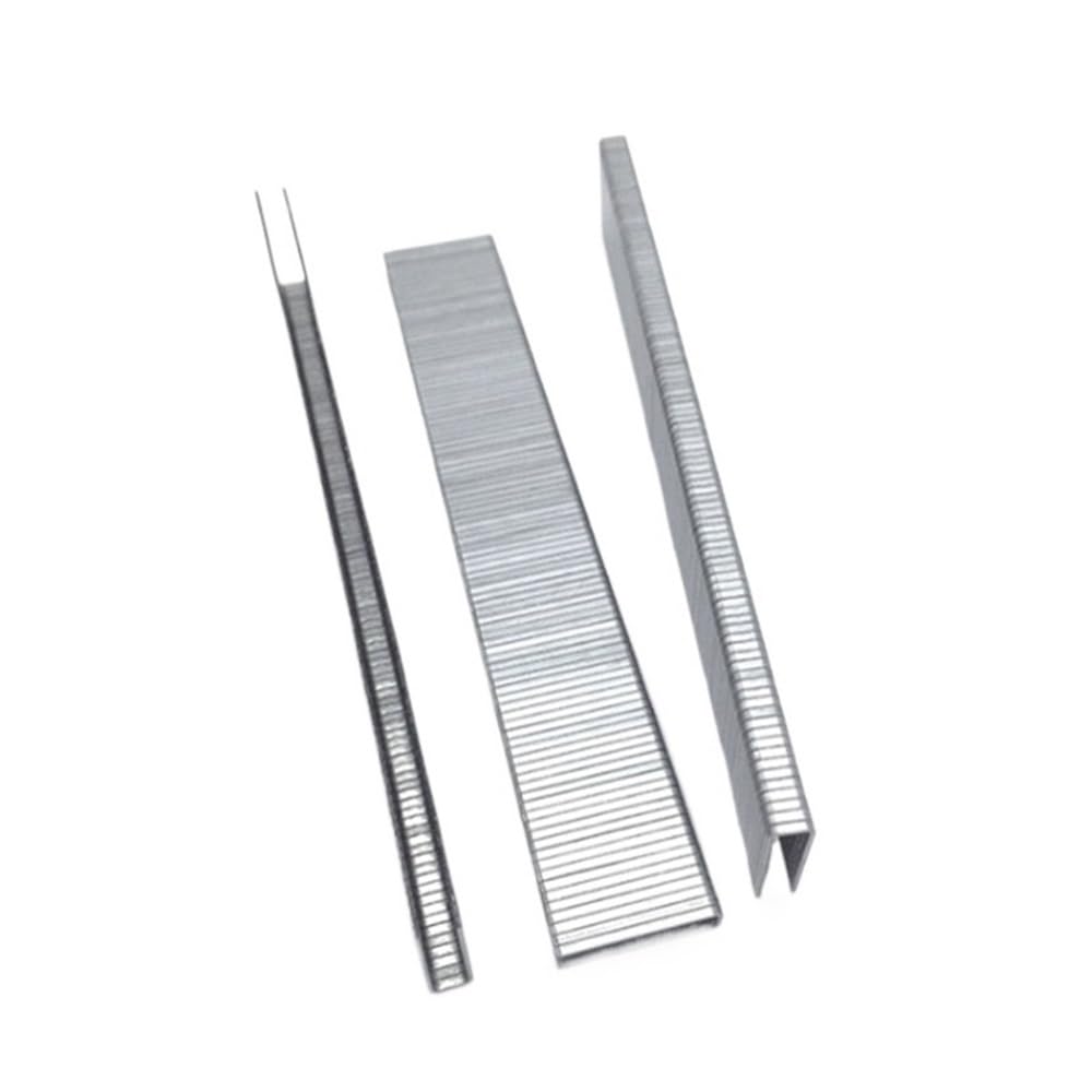 3610Pcs 9/12/15/18/20mm U-Shaped Straight Nails, Stainless Steel Stapler Nails for Upholstery DIY Woodwork(12mm)