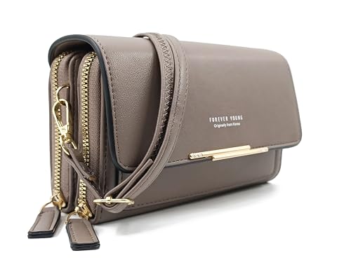 Esimileeya Compact Small Crossbody Bags for Women Trendy Clutch Handbag Purses for Women Lady Cell Phone Wallet Shoulder Bag