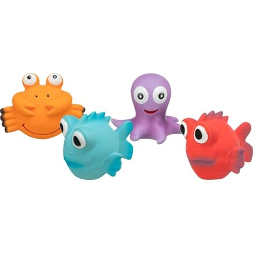 Trixie Latex Sound Hundespielzeug, Verschiedene Formen, 9-12cm