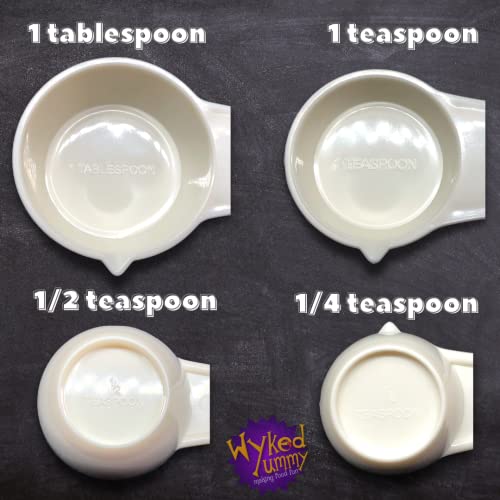 Wyked Yummy Apple Crisp Mix Bundle With (2) 8.5 Ounce (241G) Concord Foods Fresh Success Apple Crisp Sugar & Cinnamon Mix And (1) All In One Plastic Multi-Use Measuring Spoon Makes Great Peach And Blueberry Crisp #TOP4