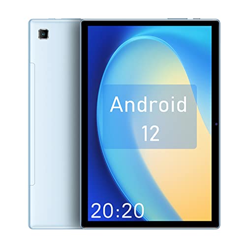 Android 12 タブレット 10インチ Wi-Fi モデル P20S RAM 4GB ROM 64GB MTK 8コアCPU 最大2.0Ghz Android 4G LTE SIM 通話 タブレットPC 10.1インチ 1280*800 HD IPS ディスプレイ GPS搭載+GMS認証+Bluetooth 5.0 2.4G/5G Wi-Fi 1TB Micro SD拡張 日本語取扱説明書付き
