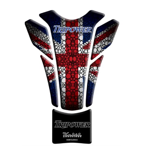 Keiti Motorcycle Tank Pad UK Flag for Triumph TTR-704R