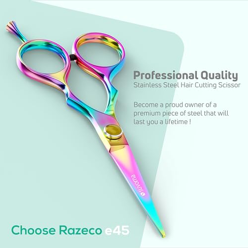 Ciseaux coiffeur professionnel en acier inoxydable pour une coupe nette et fluide - 5