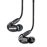 Shure SE215-K Sound Isolating Earphones with Single Dynamic MicroDriver