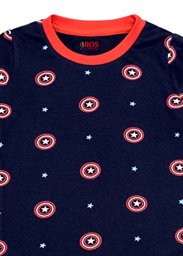 Image of 3BROS T-Shirt /Dress for Boys /Girls Full Pajama & Casual Full Sleeves Sweatshirt Top Combo Kid's Set