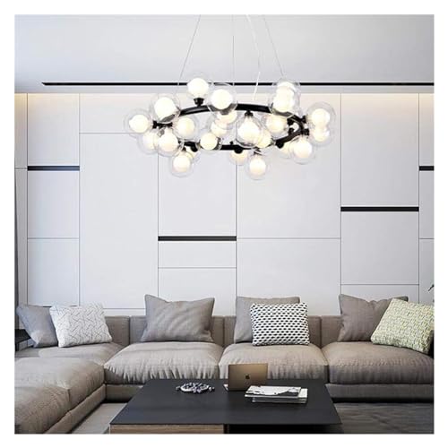 Lustre 25 lumières pour sublimer votre plafond industriel de cuisine