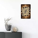 Classics Car Gear Vintage Metal Sign - 8x12 Wall Art
