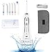 Produktbild H2ofloss Wasserflosser Professionelle kabellose Zahn-Munddusche  tragbar und wiederaufladbar IPX7 wasserdichte Wasser-Zahnseide, 300-ml-Reservoir für Zuhause und unterwegs (HF-6)