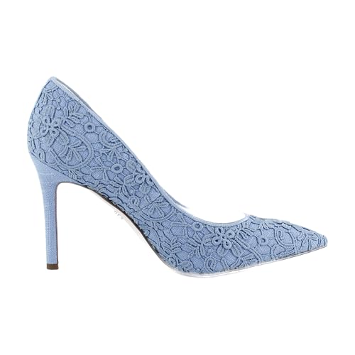 Image of Sam Edelman Women's Hazel Pump Royal Sky Blue Lace 5 Medium