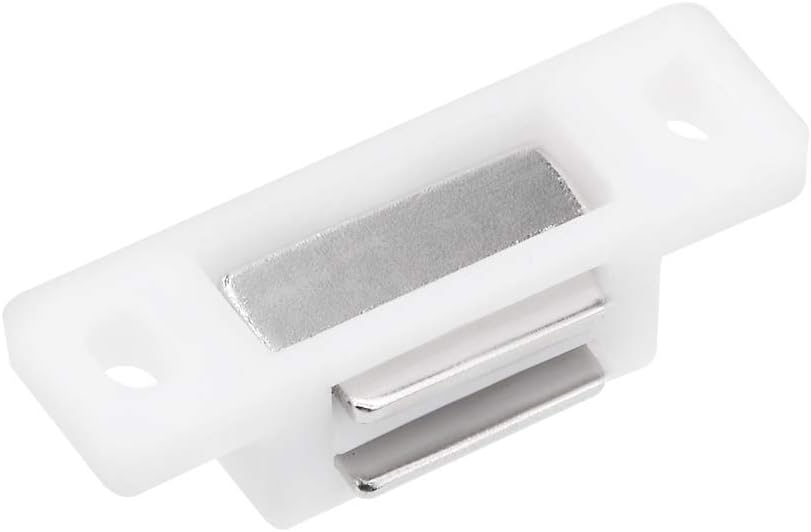 Magnetic Latches Catch for Bathrooms Kitchen Cabinet Door Closet White 8pcs