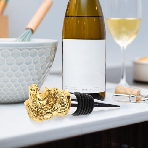 Tapón de botella de vino que prolonga la conservación, de acero inoxidable fácil de limpiar 8
