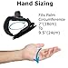 DigiCharge Action Camera Hand Mount with Adjustable Strap – Compatible with GoPro Hero 14 13 12 11 10 9, DJI Osmo Action, Akaso, Apeman & More – Lightweight Glove-Style Holder for Sports & Adventure
