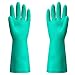 ThxToms Nitrile Chemical Resistant Gloves, Resist Household Acid, Alkali, Solvent and Oil, Latex Rubber Free, 1 Pair Small