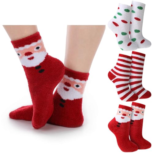 Suhine Christmas Aloe Infused Socks