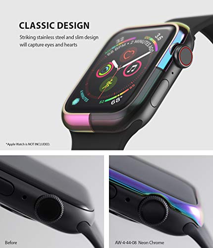 Image of Ringke Bezel Styling for Apple Watch 44mm Case Cover for Series 4 (2018) - AW4-08 (Apple Watch is NOT Included)