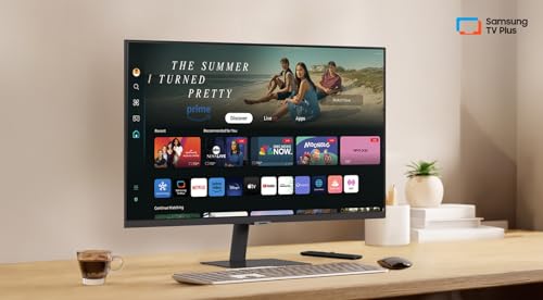 Samsung Smart Monitor M5 32 Noir — Test & Avis (FHD VA, Smart TV intégré) — vue en situation