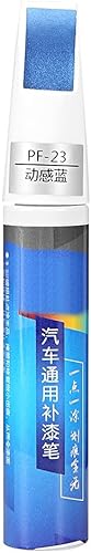TOPINCN Pintura de reparación de automóviles, 0.4 fl oz (0.4 fl oz), color azul, lápiz removedor de arañazos, bolígrafo de retoque de coche para