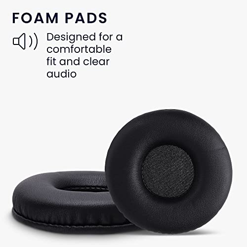 kwmobile-2X-Earpads-Compatible-with-JBL-Tune-600BTNC-500BT-T450BT-PU-Leather-Replacement-Ear-Pads-for-Headphones-Black