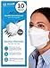 Produktbild Air Ease FFP2 Masken 10 Stück, Fischform, weiß, CE 2233 zertifiziert, einzeln verpackt, atmungsaktiver Mundschutz und Atemschutzmaske, ohne Ventil