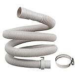 洗濯機排水ホース 自動洗濯機排水ホース 排水ホース 自動排水 抗菌 防臭 抜け防止 水漏れ防止 120cm