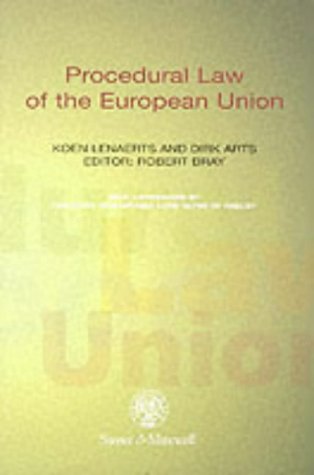 『Procedural Law of the European Union』｜感想・レビュー - 読書メーター