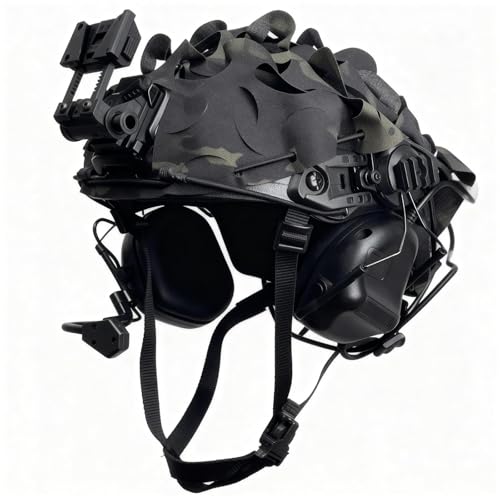 Équipement pour CS et cosplay avec cet ensemble camouflage de casque tactique