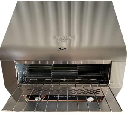 DAVLEX Commercial Conveyor Toaster 300 slices per hour Cafe Hotel Restaurant Rotary Toasting Machine