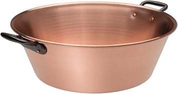 Baumalu Jam Pan Smooth Surface With Iron Handles Diameter- 40Cm.
