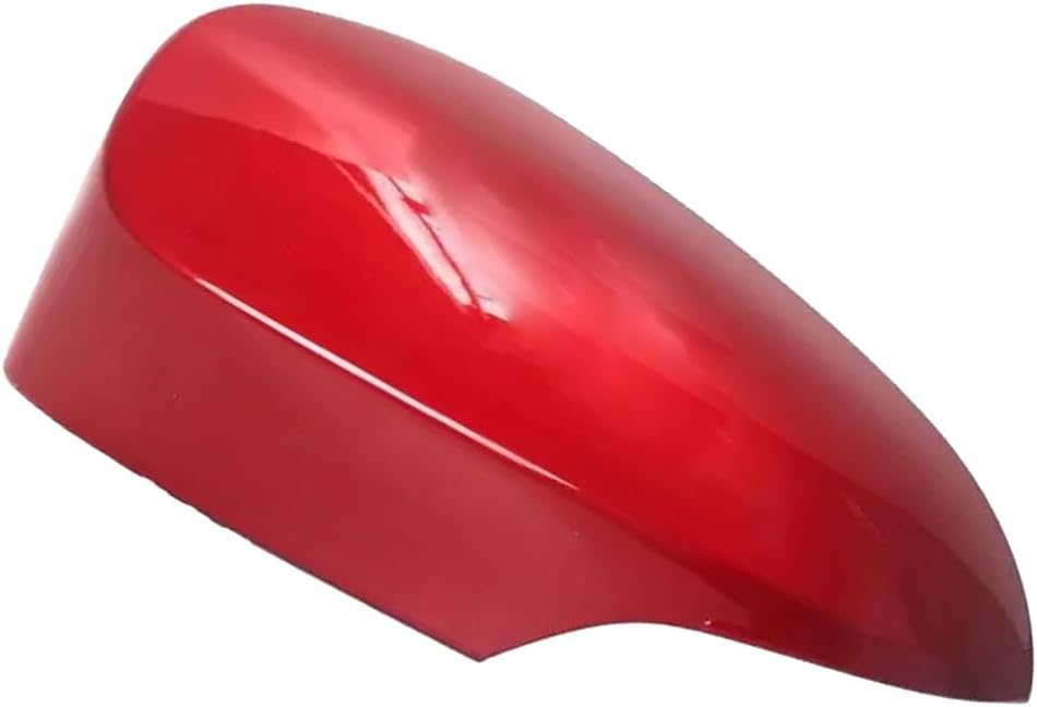Red Plastic Front Left Side Rearview Wing Mirror Cap Cover Compatible for Toyota Corolla 2014-2018