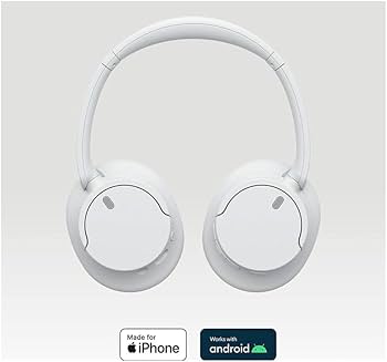 Sony WH-CH720N Headset | Cancelamento de Ruído | Branco | Amazon