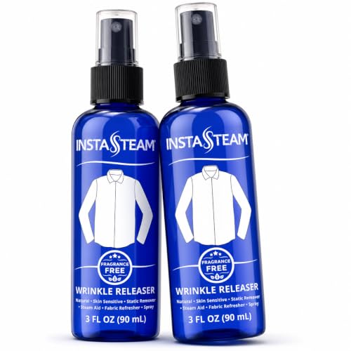 InstaSteam Anti-Static Wrinkle Releaser Spray Travel Size - Unscented