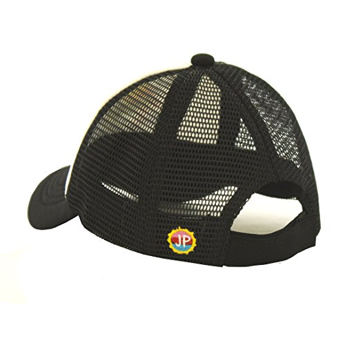 Jp Doodles T-Rex Dinosaur Boys Toddler Baseball Hat -Baby Hats -Kids Trucker Hat- Toddler Snapback Hats -Infant Summer Hat (Kiddo 2-5 Yrs, Black) #TOP2